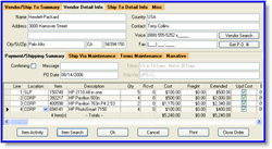Purchase Order Entry